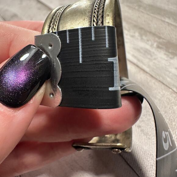 Blue and red faux Turquoise cuff bracelet Tibetan Silver from Nepal Unisex - Picture 9 of 10